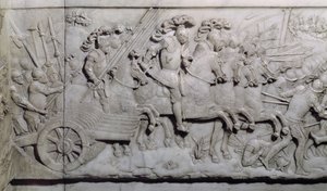 1544年的Cerisoles战役，详细介绍了弗朗索瓦一世墓（1494-1547）和法国克劳德（1499-1524）（大理石）